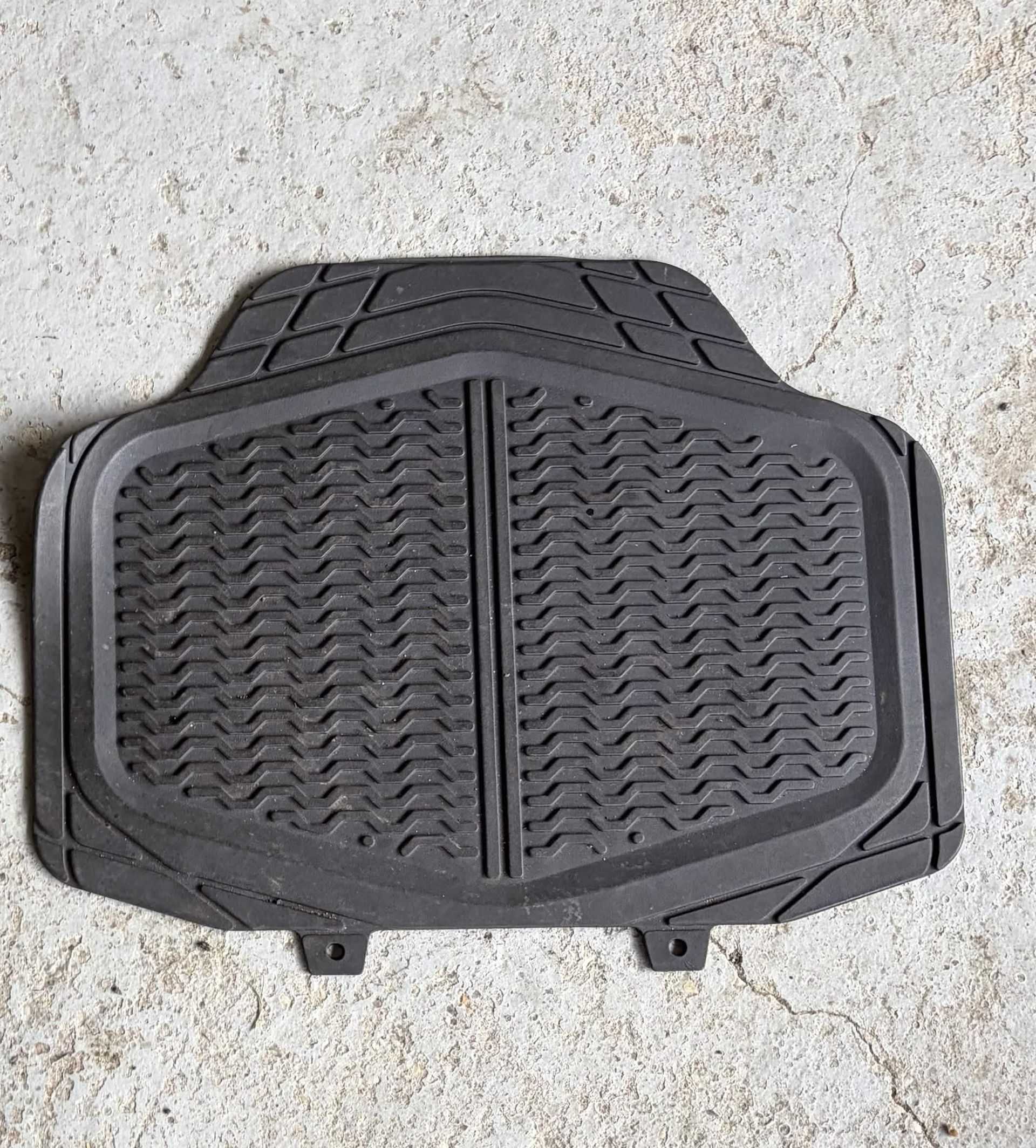 Tapis avant nettoyage